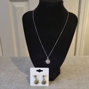 Brighton "Cherished" Necklace and Earrings